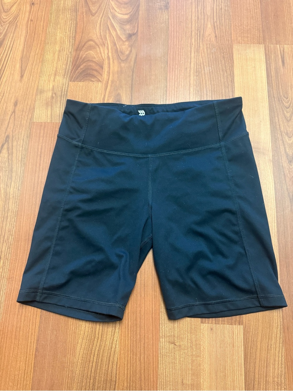 all in motion Black High-Rise Bike Shorts